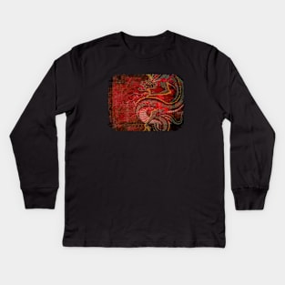 Red Dragon Kids Long Sleeve T-Shirt